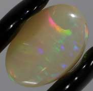 Gorgeous 7.48ct rolling floral fairy fire Welo Opal