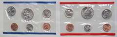 10 1987 US Mint Sets