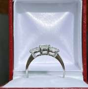 14kt Solid White Gold Ring