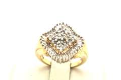 LADIES DIAMOND CLUSTER RING