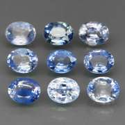 Heated only top blue 4.22ct Sapphire set