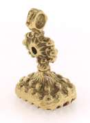 Stunning Yellow Gold Watch Fob Charm
