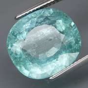 Glowing 9.14ct untreated Brazilian Aquamarine