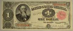 $1 1891 US Stanton Treasury Note