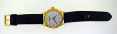 Invicta Watch with Black Leather Strap