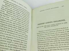 1872 The National Political Manual Antique Book