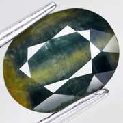 Rare bi-color 1.90ct blue and yellow Sapphire