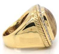 David Yurman Quartz and Diamond Albion Ring