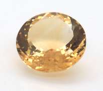 Luscious 15.86ct Round Cut Citrine Gemstone