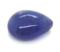 Glorious 17.89ct Pear Shaped Tanzanite Cabochon Stone