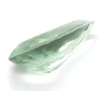 Radiant 31.92ct Pear Shaped Green Amethyst Stone