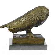 Modern Art Owl Bronze Sculpture