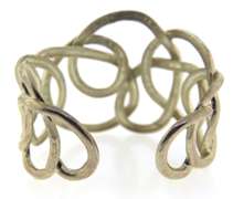 Vintage Sterling Silver Cuff Bangle