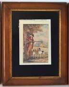 Vintage Framed Bird Hunting High Quality Art Prints: Woodcock, Partridge and Grouse Shooting, Set of 3
