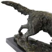 Golden Retriever Bronze Sculpture
