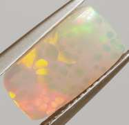 Ravishing 2.72ct patchwork patterned Jelly Opal