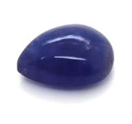 Glorious 17.89ct Pear Shaped Tanzanite Cabochon Stone