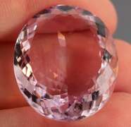 Huge! High fire 41.23ct Rose de Franc Amethyst