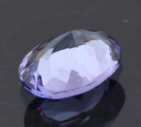 Vivid 0.93ct violet blue Tanzanite