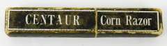 Rare Early Centaur Corn Razor with Case