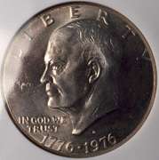 1976-D NGC MS65 $1 Type 1 And 2.