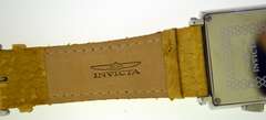 Invicta Watch with Tan Leather Strap