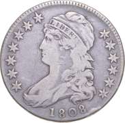 1808 Capped Bust Half Dollar - O-107a