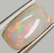 Ravishing 2.72ct patchwork patterned Jelly Opal