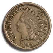 1864 CN  Indian Cent