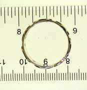 Mexico Sterling Silver XOXO Ring