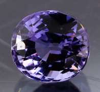 Vivid 1.45ct violet blue Tanzanite