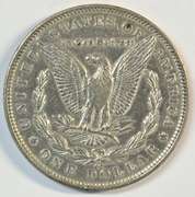 Super nice 1891-CC Morgan Silver Dollar. Key date