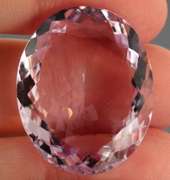 Huge! High fire 41.23ct Rose de Franc Amethyst