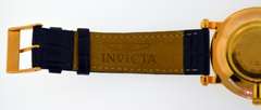 Invicta Rose Gold Case Watch w Leather Strap