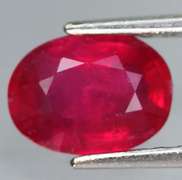 Captivating 1.55ct deep red Ruby
