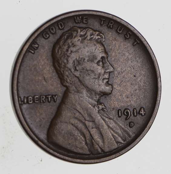1914-D Lincoln Wheat Cent - Circulated