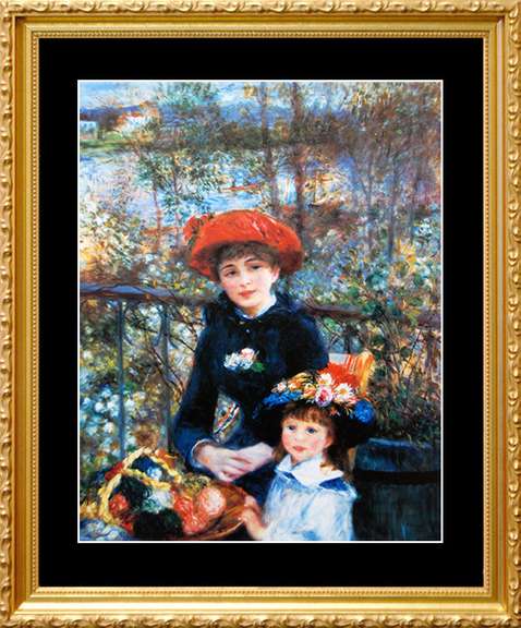 Pierre Auguste Renoir, At The Terrace