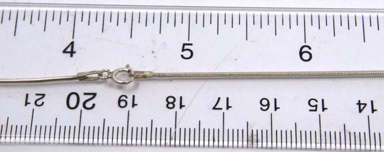 Sterling Silver Chain Necklace