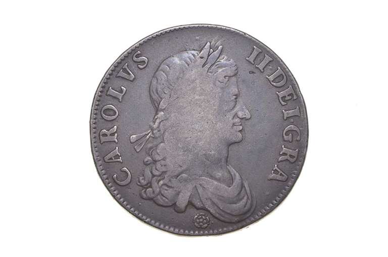 1662 United Kingdom 1 Crown