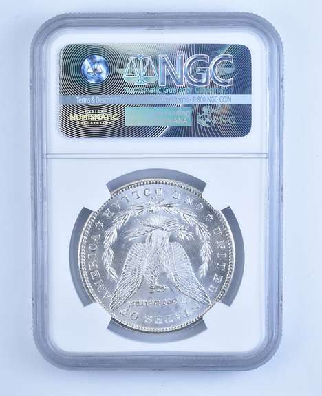 MS64 1884-CC Morgan Silver Dollar - Graded NGC