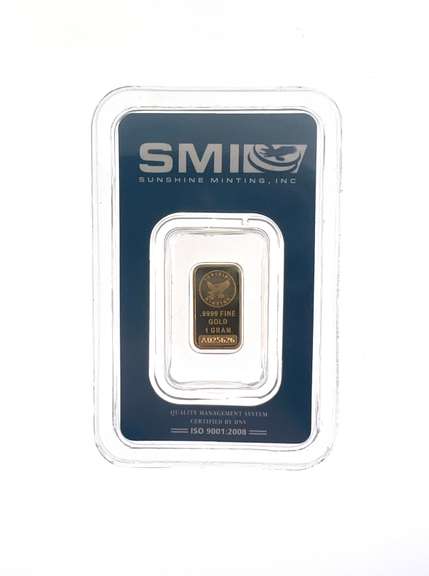 1 Gram Gold Bar