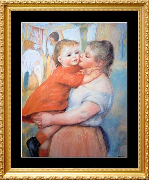 Pierre Auguste Renoir, Aline and Pierre