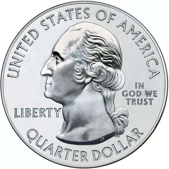 2011 America The Beautiful Five Ounce Silver Uncirculated Coin Olympic National Park Washington..