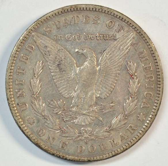 Handsome 1900-S Morgan Silver Dollar. Better date