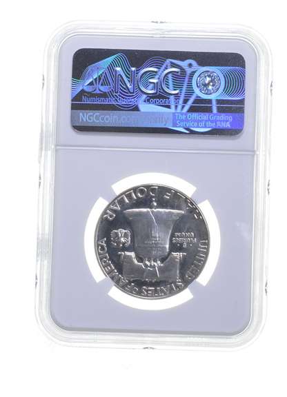 PF65 1955 Franklin Half Dollar - Graded NGC