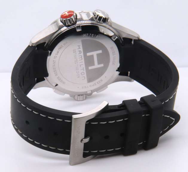 Hamilton Khaki ETO Black Dial Watch