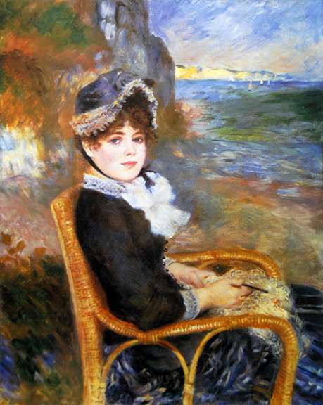 Pierre Auguste Renoir, By The Seashore
