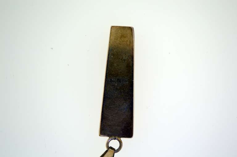 Sterling Silver Inlay Mixed Gemstone Pendant