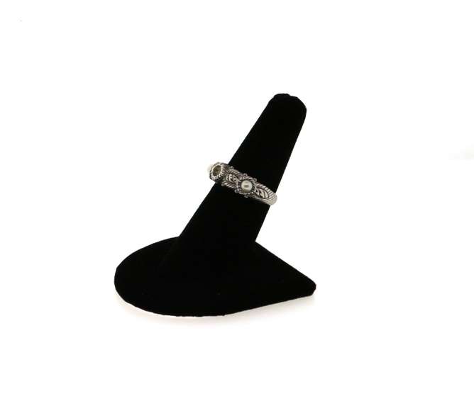 Sterling Silver Ring with Pearls