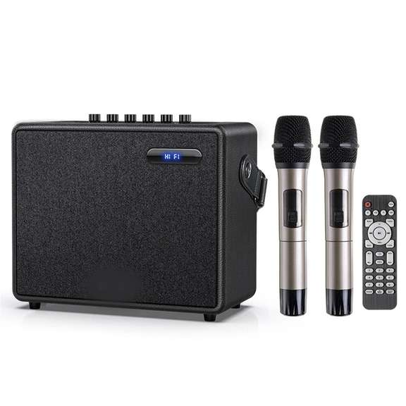 60W Bluetooth Portable Speaker Microphone Outdoor